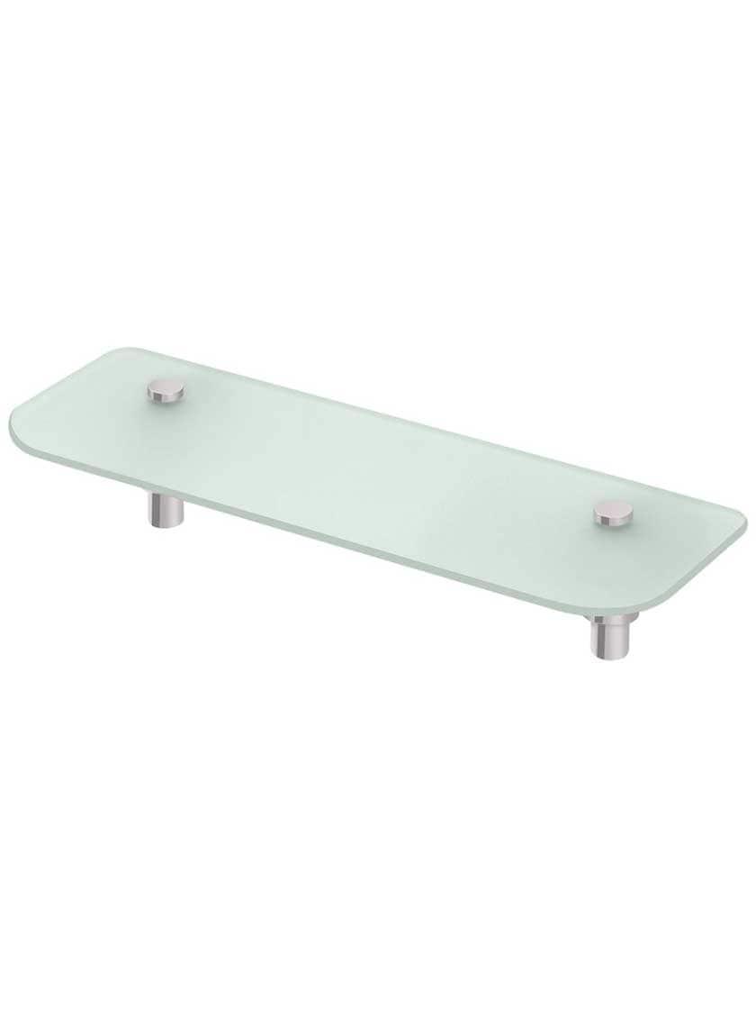 Bathroom Shelves |   Sobe 15 3/4″ Frosted-Glass Bathroom Shelf Bath Accents Bathroom Shelves