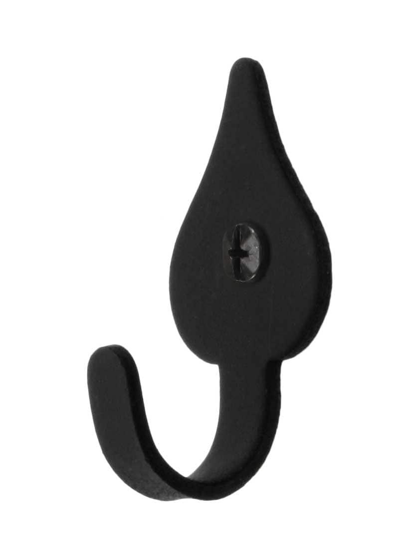 Cast Iron Hooks |   1 1/2″ Forged-Iron Colonial Heart Hook Cast Iron Hooks Cast Iron Hooks