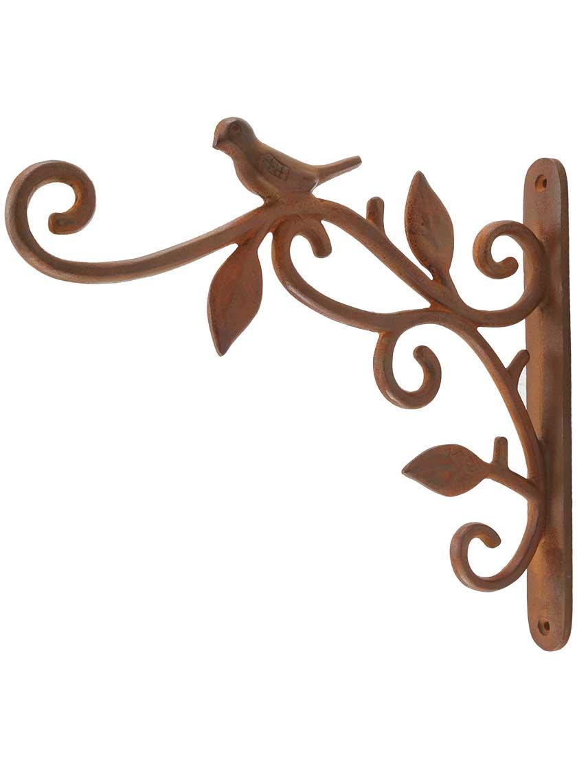 Cast Iron Hooks |   Cast-Iron Bird Plant Hanger Cast Iron Hooks Cast Iron Hooks