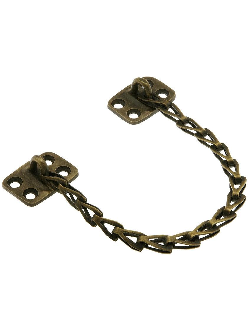 Chains & Hooks |   Solid Brass 10″ Transom Window Chain In Antique-By-Hand Finish Chains & Hooks Chains & Hooks