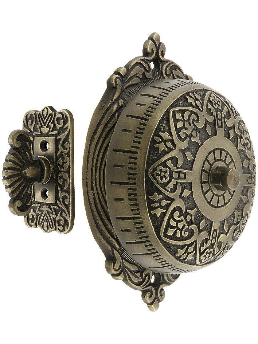 Doorbells & Knockers |   Heart Design Mechanical Door Bell In Solid Brass Doorbells & Knockers Antique Brass/Oil-Rubbed Bronze/Polished Brass