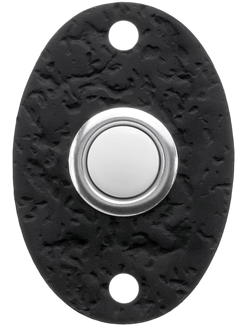 Doorbells & Knockers |   Rustic Iron Oval Door Bell Buzzer Doorbells & Knockers Doorbells & Knockers