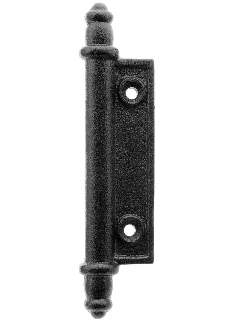 Dummy Hardware |   Galvanized Iron Faux Shutter Hinge With Black Powder-Coated Finish Dummy Hardware Dummy Hardware