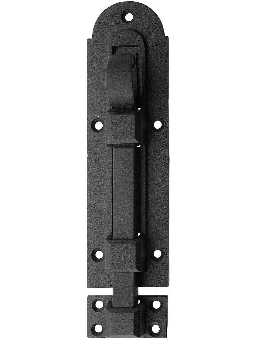 Fasteners |   7 3/4″ Cast Iron Talon Shutter Bolt With Black Primer Finish Fasteners Fasteners