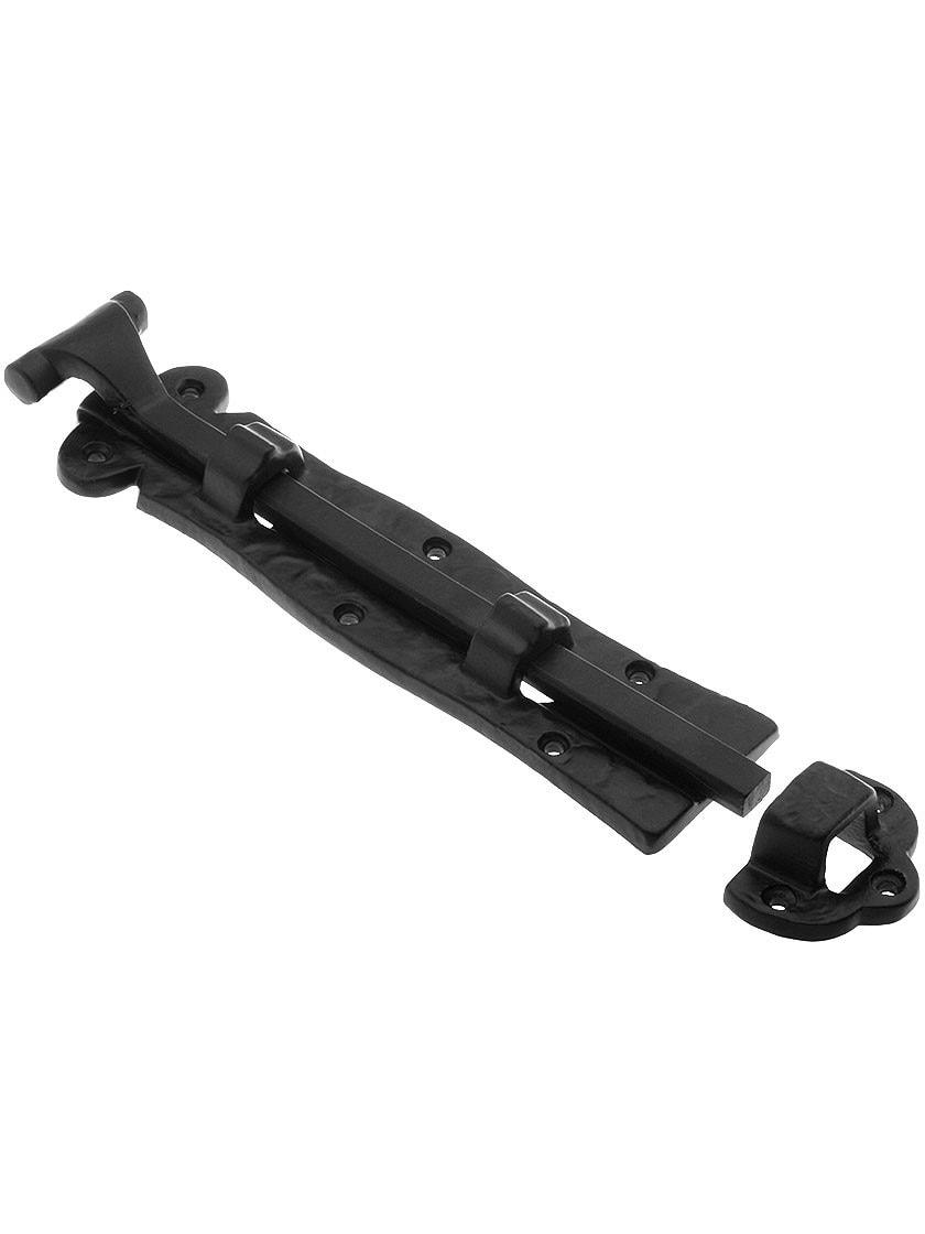 Fasteners |   9″ Cast Aluminum Shutter Bolt With Black Powder-Coated Finish Fasteners Fasteners