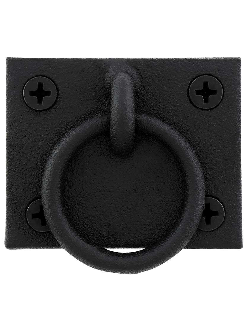 Fasteners |   Stainless Steel Shutter Ring Pull With Black Powder-Coated Finish Fasteners Fasteners