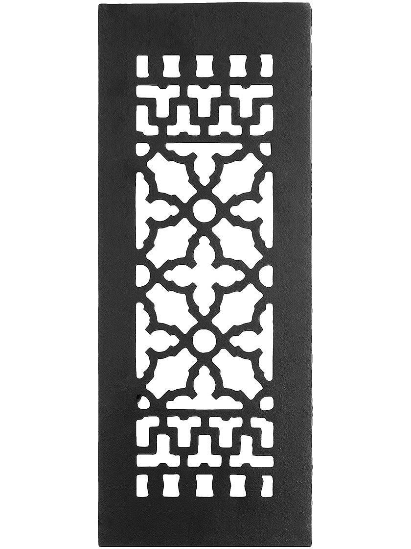 Grates & Grilles |   Victorian Style Cast-Iron Floor Grate for Return-Air Intake or Heat Vents Grates & Grilles Grates & Grilles