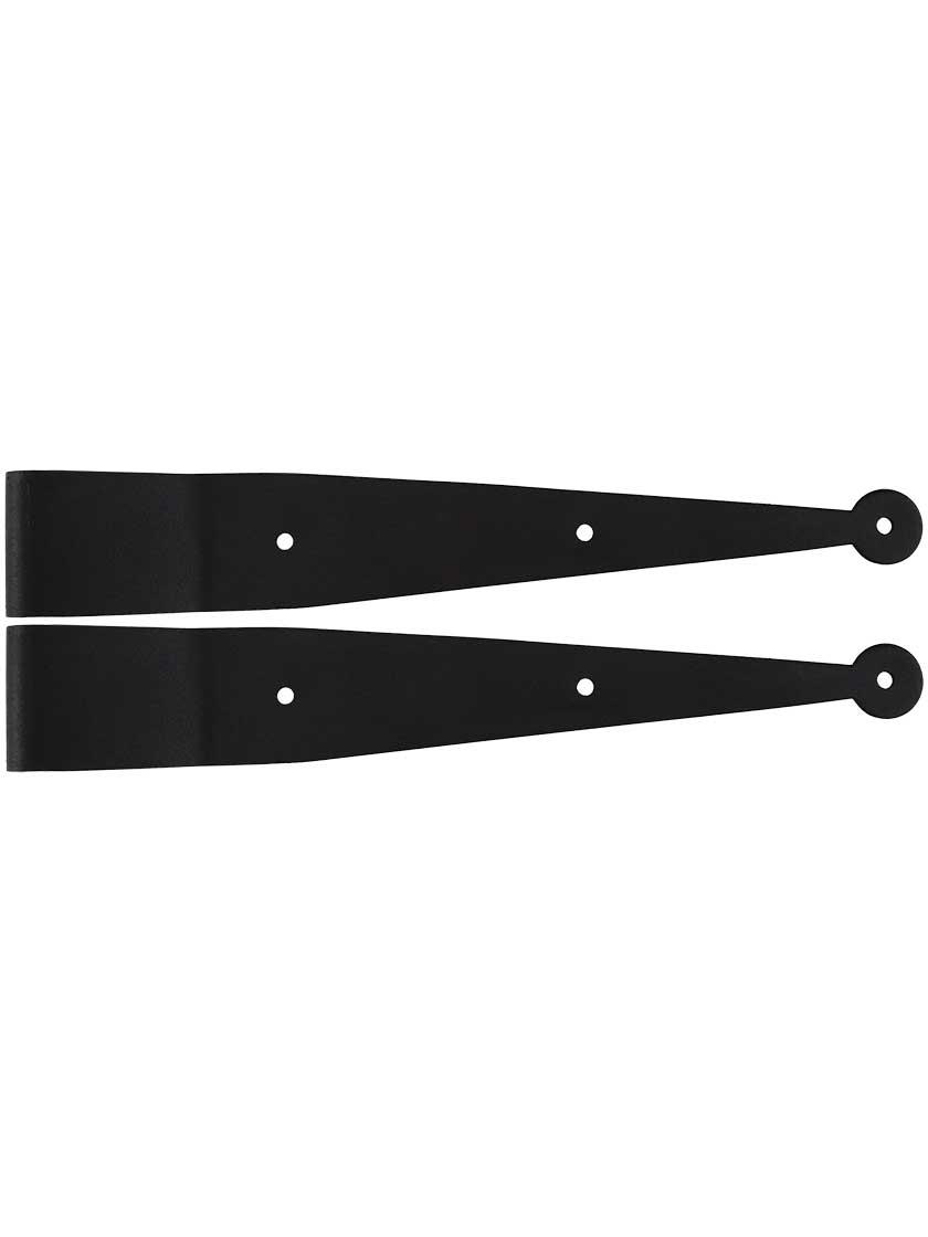 Hinge Parts |   Pair of Tapered Shutter Straps with 3/4″ Offset Hinge Parts Hinge Parts