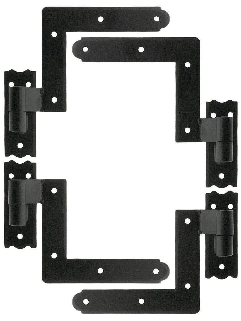 Hinge Sets |   Set of New York Style Shutter Hinges With 1 1/4″ Offset Hinge Sets Hinge Sets