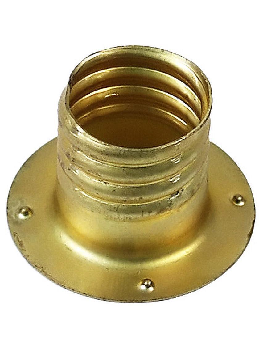 Hoosier Hardware |   Brass Glass Knob Sleeve Hoosier & Ice Box Hoosier Hardware