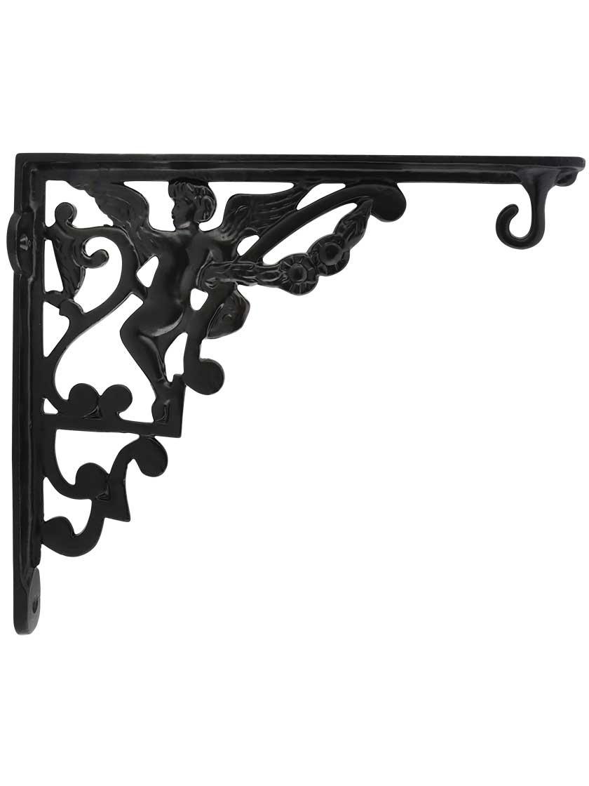 Iron |   Cherub Cast-Iron Shelf Bracket/Plant Hanger – 11″ x 12 5/8″ Iron Iron