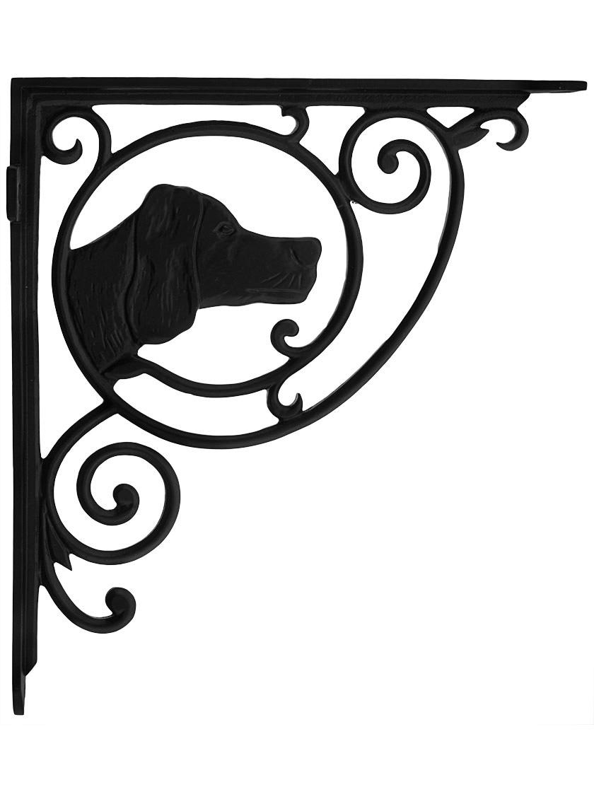 Iron |   Dogs Head Cast Iron Shelf Bracket – 10″ x 9″ Iron Iron