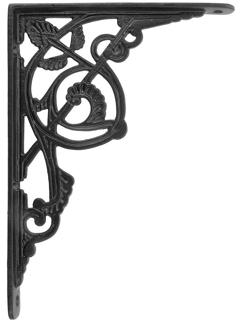 Iron |   Medium Victorian Iron Shelf Bracket – 8 5/8″ x 6 1/4″ Iron Iron