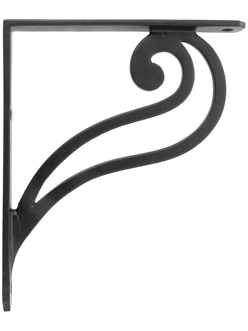 Iron |   Scroll Design Iron Shelf Bracket – 7 1/8″ x 6 1/8″ Iron Iron