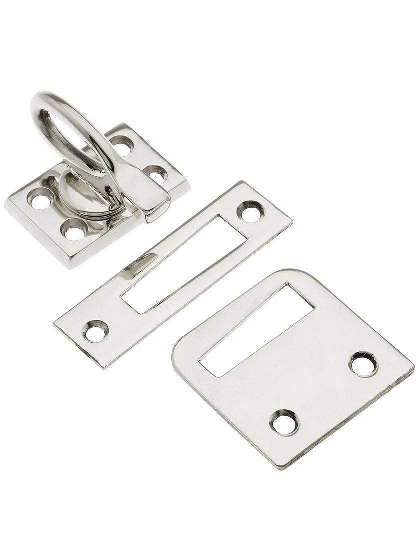 Latches |   Solid Brass Casement Window Latch with Ring Handle Casement Hardware Latches