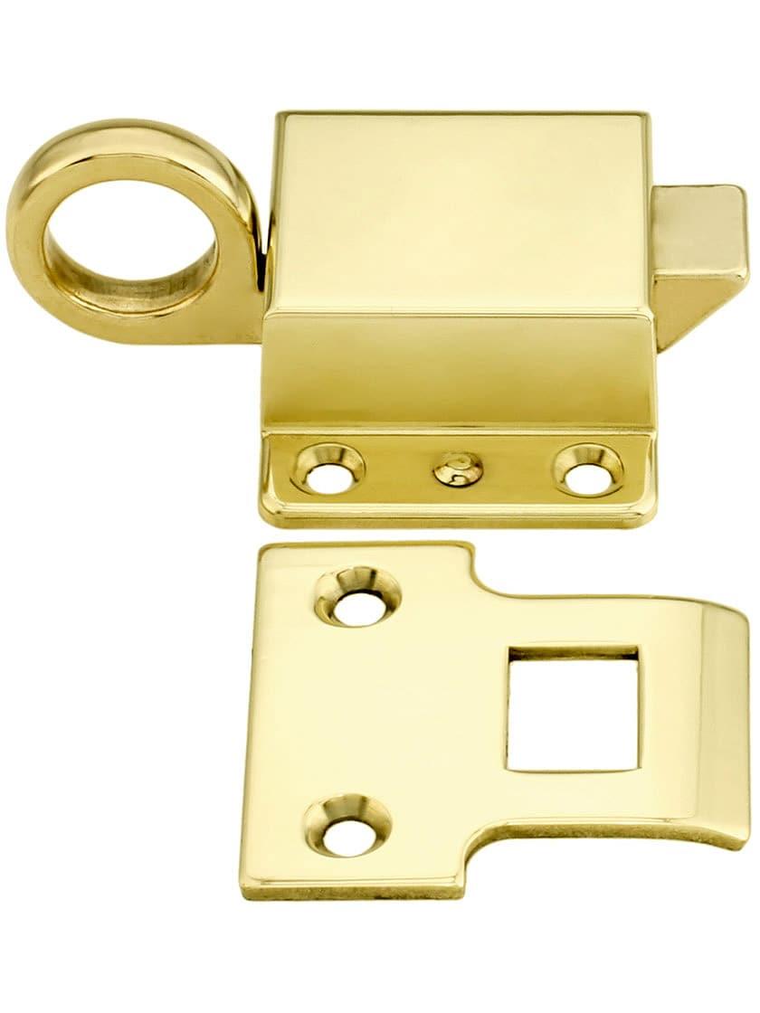 Latches |   Solid Brass Transom Window Latch With Choice of Finish Latches Latches