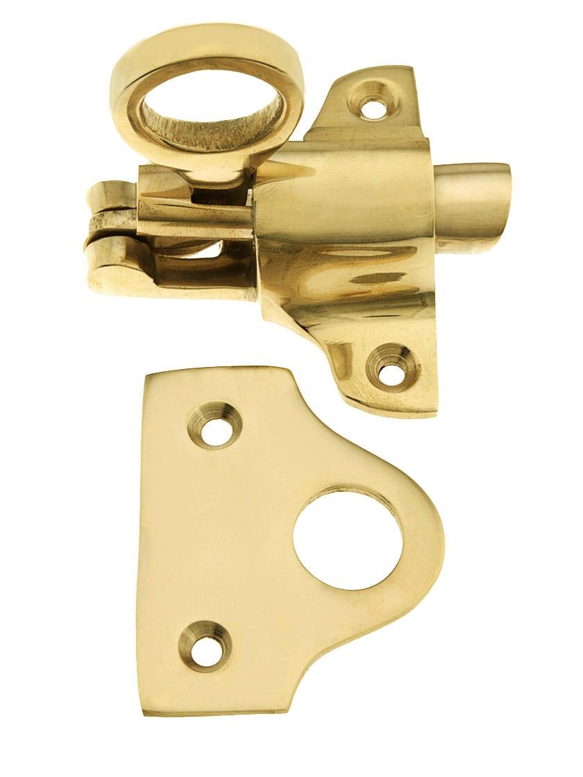 Latches |   Solid Brass Transom Window Latch Transom Hardware Latches