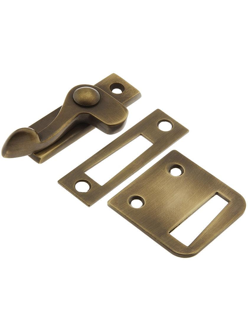 Latches |   Vertical Lever Style Casement Latch – Right Hand In Antique-By-Hand Finish Casement Hardware Latches