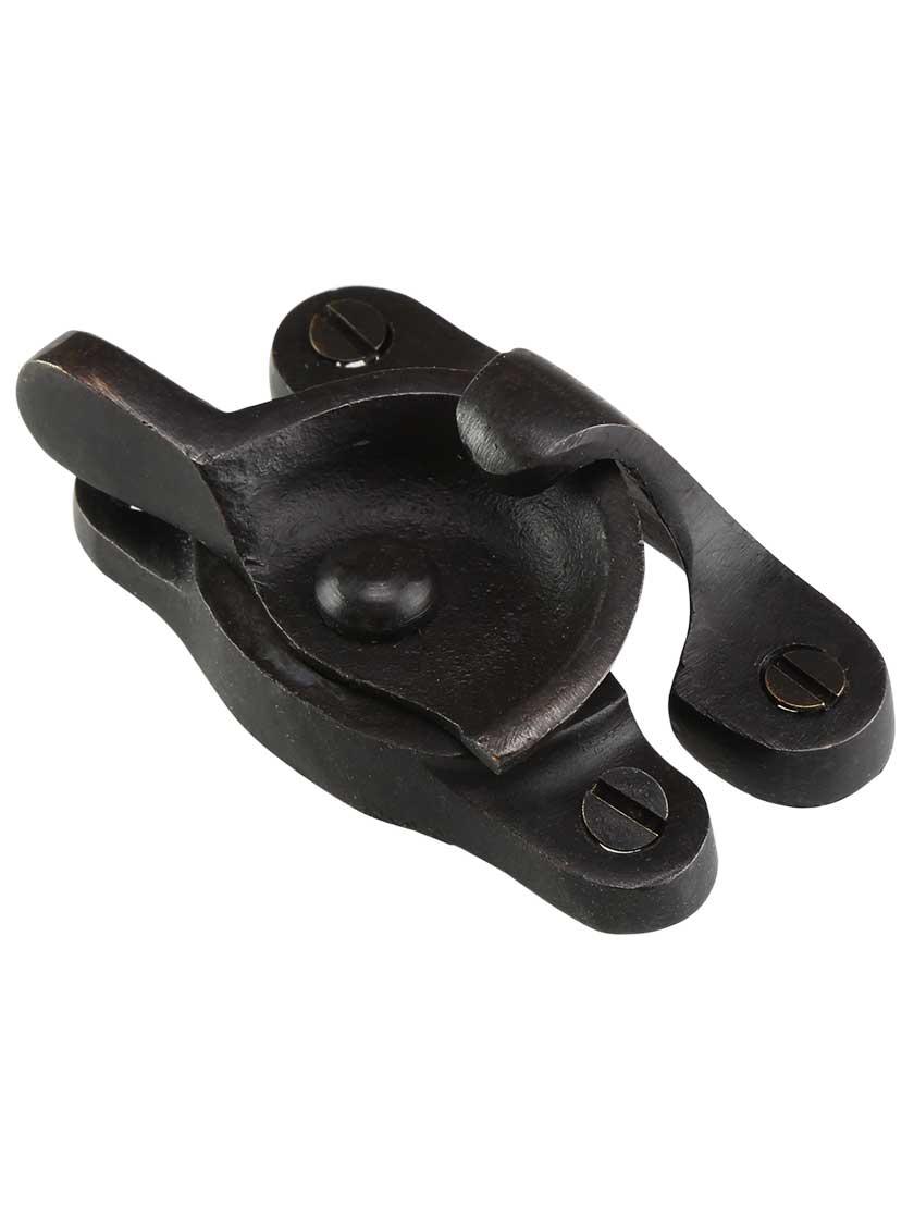 Locks |   Solid-Bronze Sash Lock Locks Dark Bronze