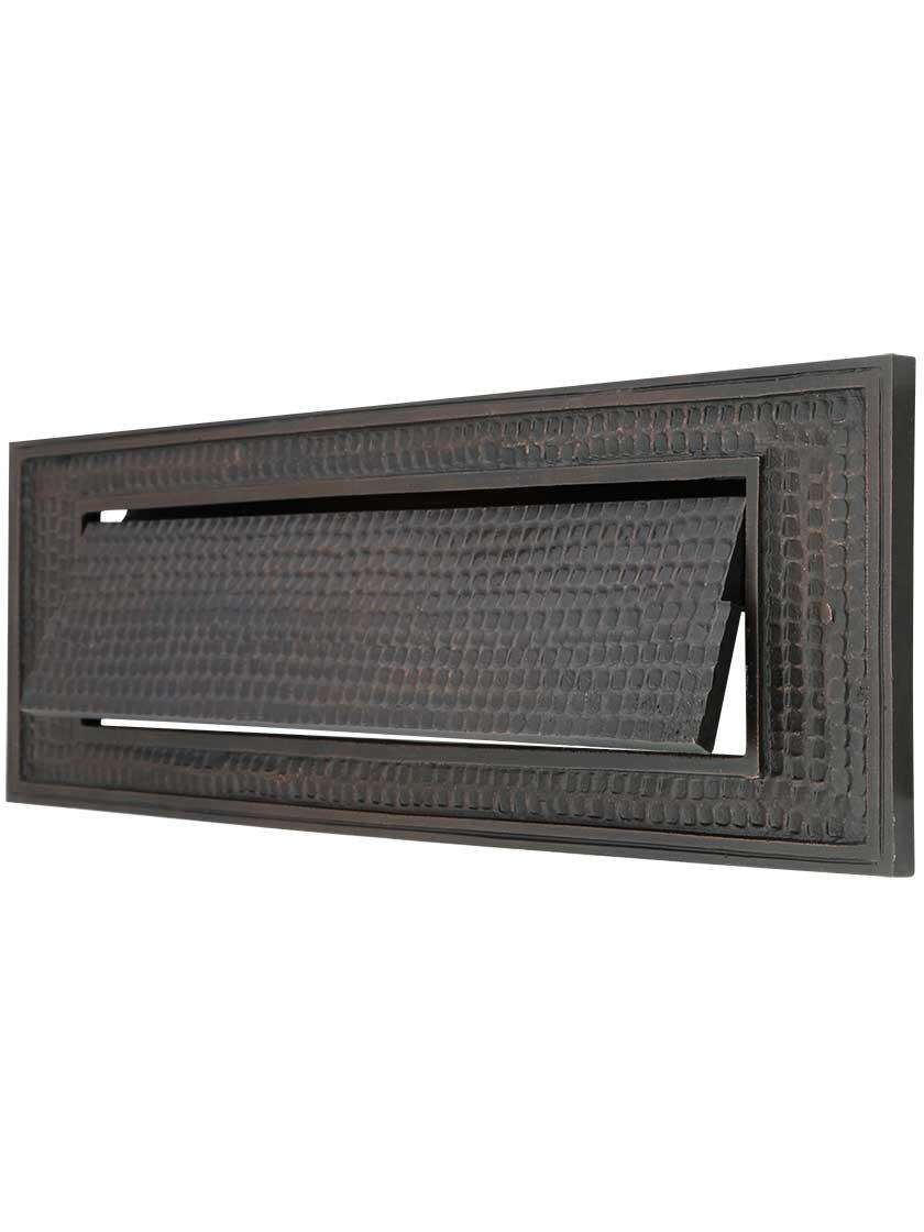 Mail Slots |   Standard Bungalow Mail Slot With Plain Front Plate Mail Slots Mail Slots