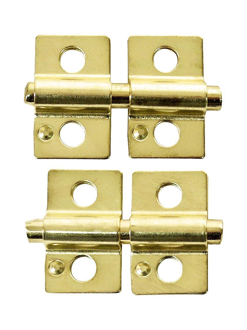 Mirror Hinges |   3/4″ x 1 1/4″ Pair of Mirror Mounting Friction Hinges Bed & Mirror Accessories Mirror Hinges