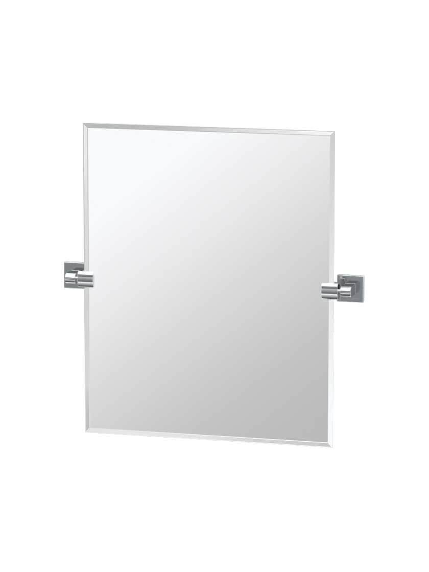 Mirrors |   Elevate Frameless Rectangular Bathroom Mirror – 19 1/2″ x 24″ Home Accessories Mirrors