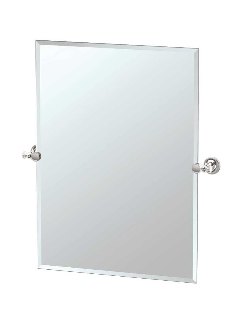 Mirrors |   Tavern Frameless Rectangular Bathroom Mirror – 23 1/2″ x 32 1/2″ Home Accessories Mirrors