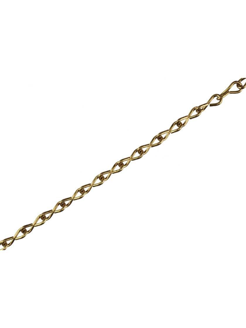 Picture Hanging Cord & Chain |   Solid Brass Single-Jack Picture Chain – #18 Picture Hanging Cord & Chain Picture Hanging Cord & Chain