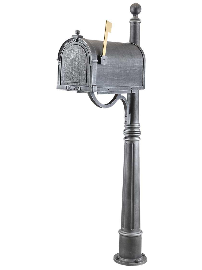 Post Mount Mailboxes |   Berkshire Curbside Mailbox with Ashland Post Mailboxes & Slots Copper/Matte Black/Oil-Rubbed Bronze/Swedish Silver