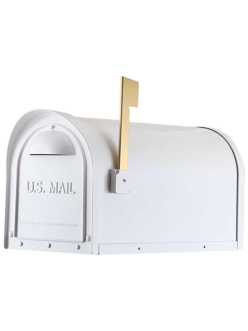 Post Mount Mailboxes |   Classic Curbside Mailbox Mailboxes & Slots Copper/Matte Black/Oil-Rubbed Bronze/Swedish Silver/White