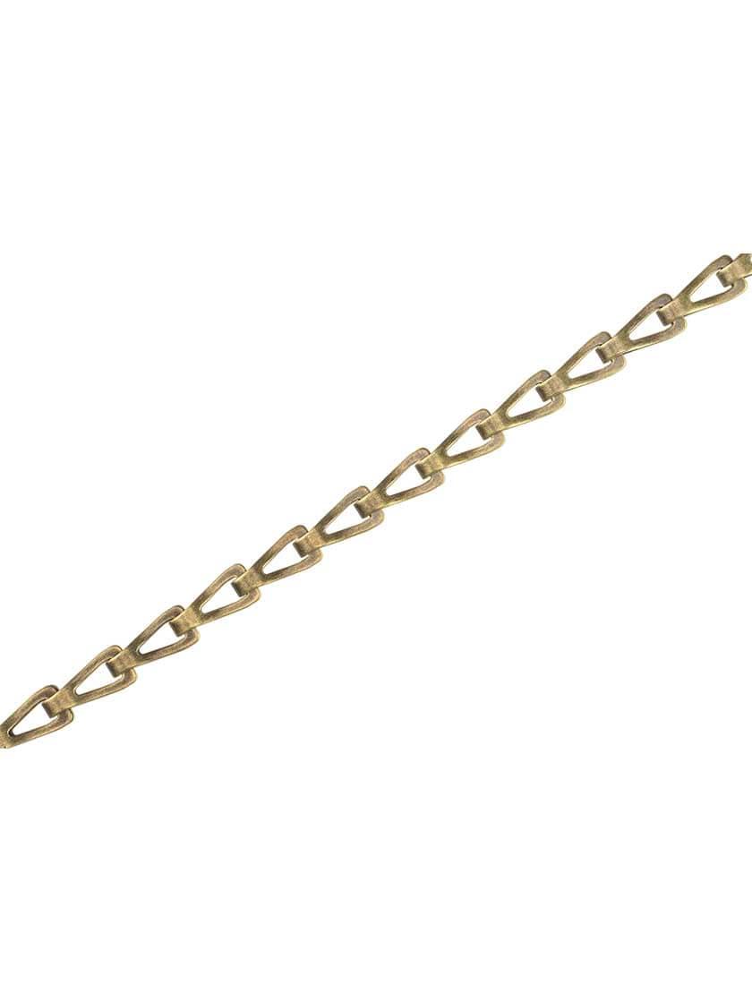 Sash Cord & Chain |   Solid-Brass Sash Chain – #45 Sash Cord & Chain Antique Brass/Polished Brass/Un-Lacquered Brass