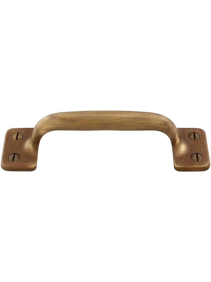 Sash Lifts |   4 3/8-Inch On Center Solid Brass Handle Sash Hardware Antique Brass/Oil-Rubbed Bronze/Polished Brass/Polished Nickel/Satin Nickel/Un-Lacquered Brass