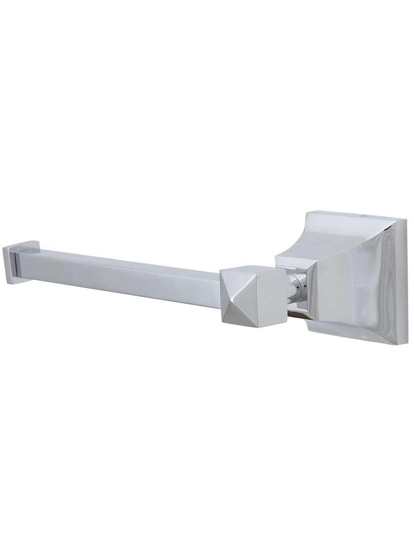 Toilet Paper Holders |   Cooper Toilet Paper Holder Bath Accents Polished Chrome/Satin Nickel