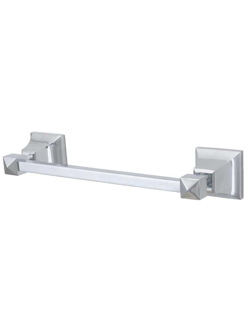 Towel Holders |   9 3/4″ Cooper Hand Towel Bar Bath Accents Polished Chrome/Satin Nickel