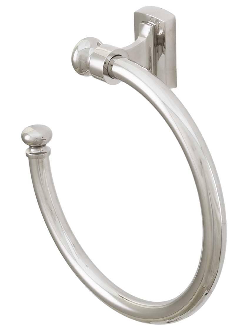 Towel Holders |   Beacon Towel Ring Bath Accents Polished Chrome/Polished Nickel/Satin Nickel