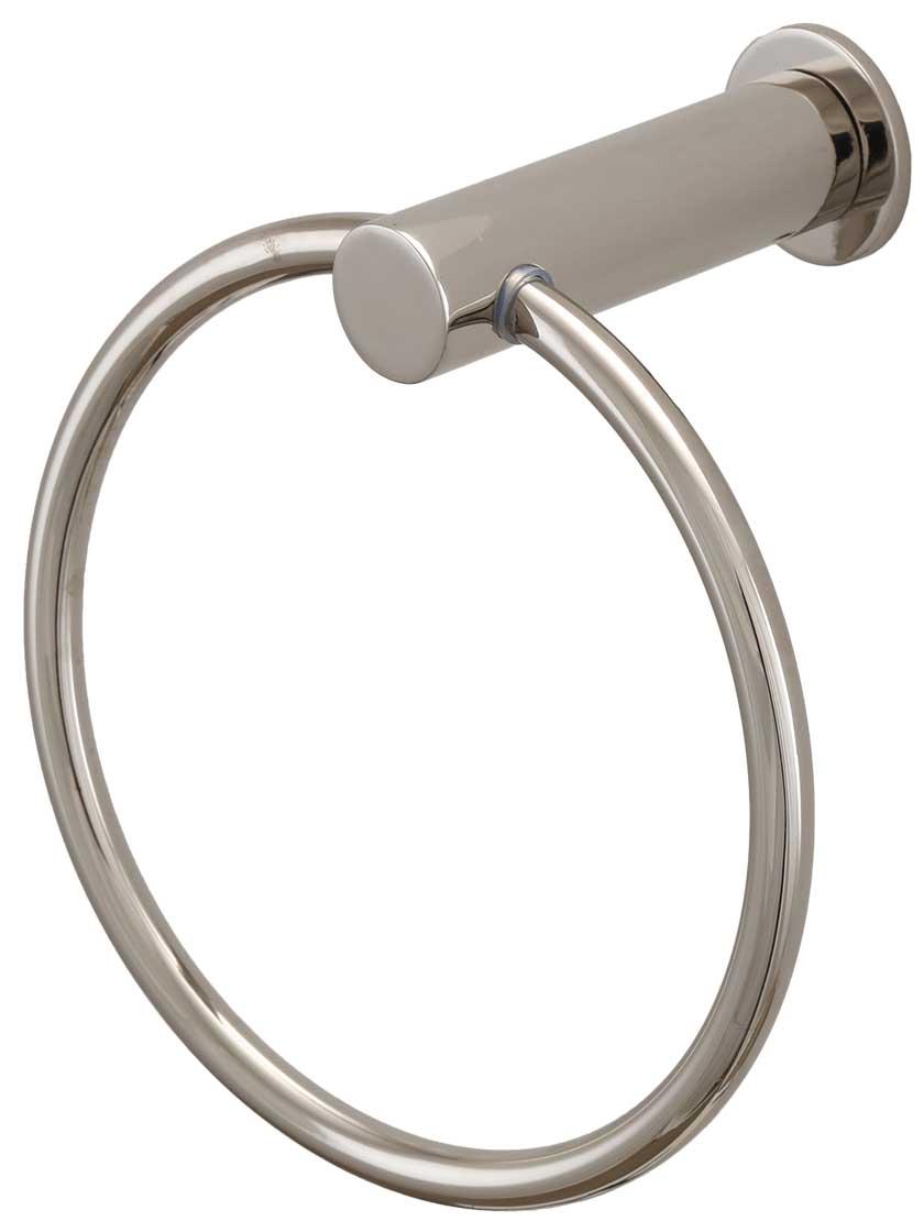 Towel Holders |   Hopewell Towel Ring Bath Accents Matte Black/Oil-Rubbed Bronze/Polished Chrome/Polished Nickel/Satin Nickel