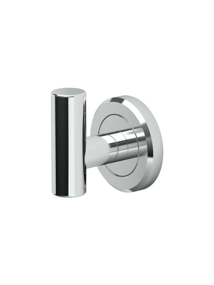 Towel Holders |   Latitude Robe Hook Bath Accents Polished Chrome/Satin Nickel