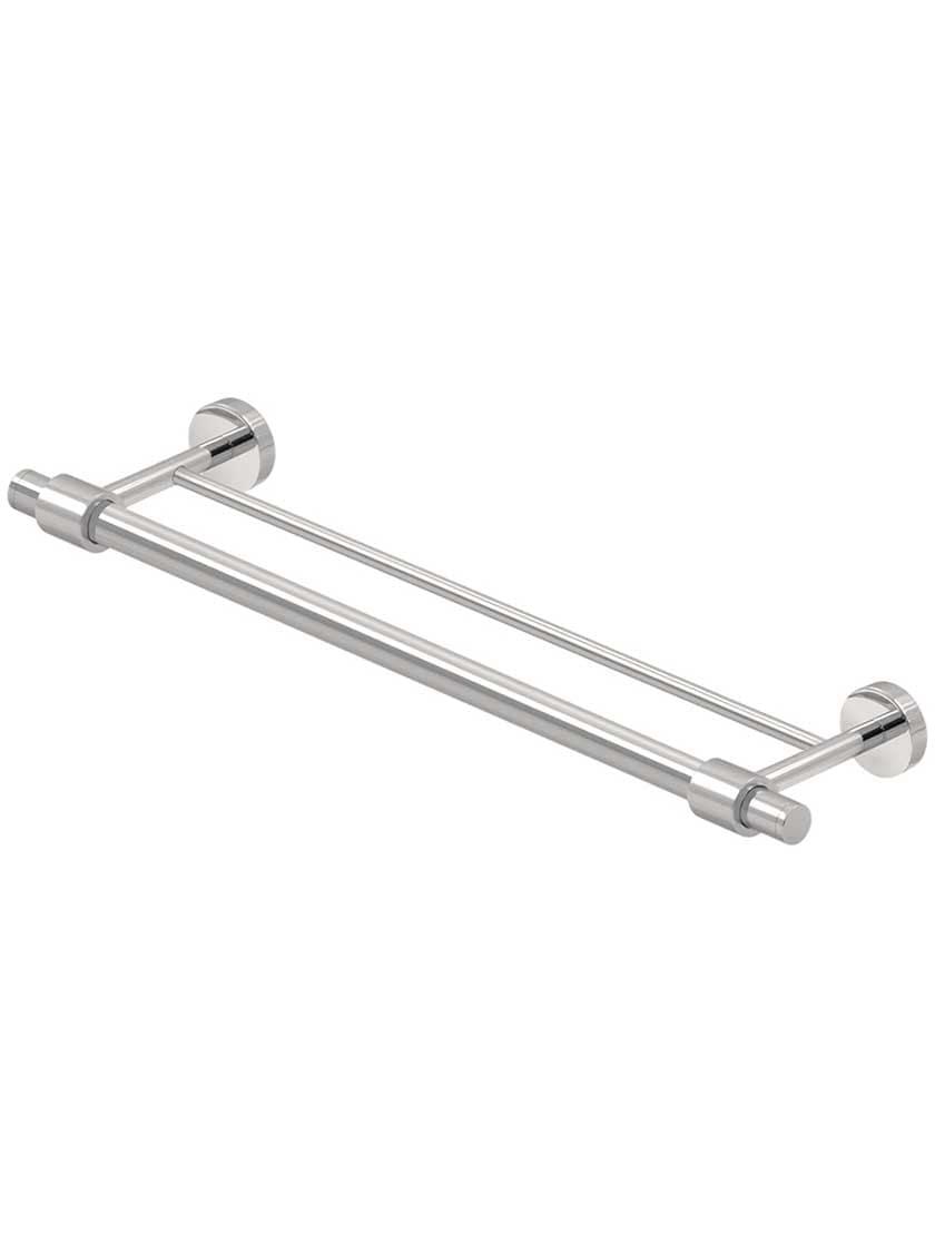 Towel Holders |   Sobe 24″ Double Towel Bar Bath Accents Oil-Rubbed Bronze/Polished Chrome/Polished Nickel/Satin Nickel