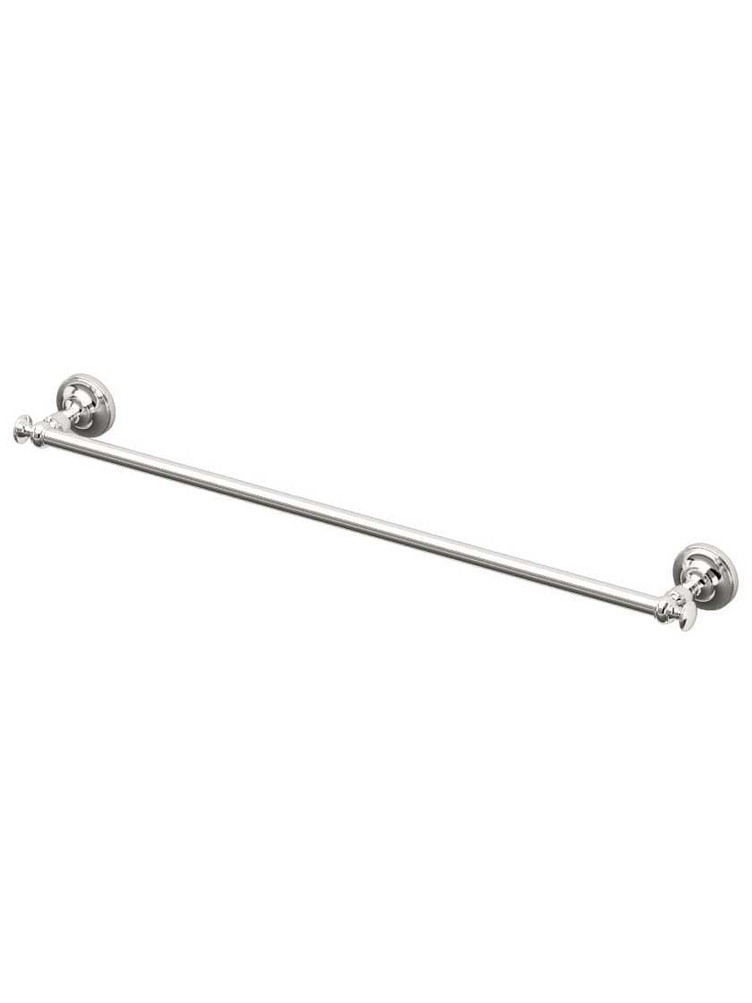 Towel Holders |   Tavern Towel Bar Bath Accents Polished Nickel/Satin Nickel