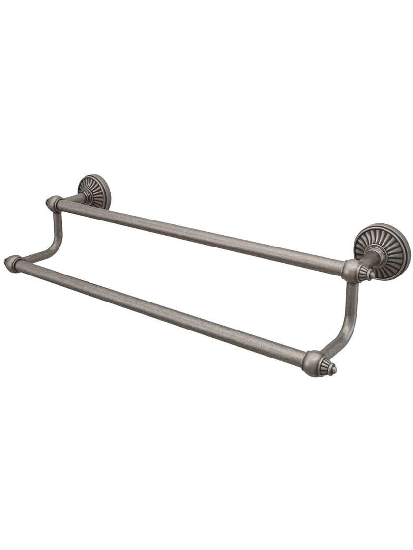 Towel Holders |   Tuscany Double Towel Bar Bath Accents Antique Pewter/German Bronze/Oil-Rubbed Bronze/Satin Nickel