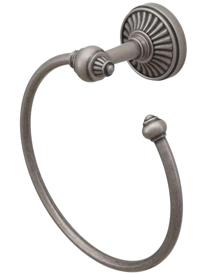 Towel Holders |   Tuscany Towel Ring Bath Accents Antique Pewter/German Bronze/Oil-Rubbed Bronze/Satin Nickel