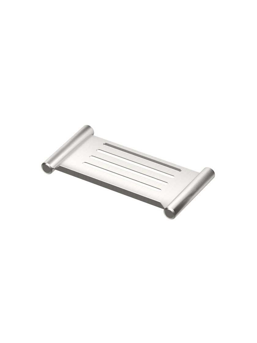 Tub & Shower Accents |   10″ Exton Horizontal Shower Shelf Bath Accents Polished Chrome/Satin Chrome