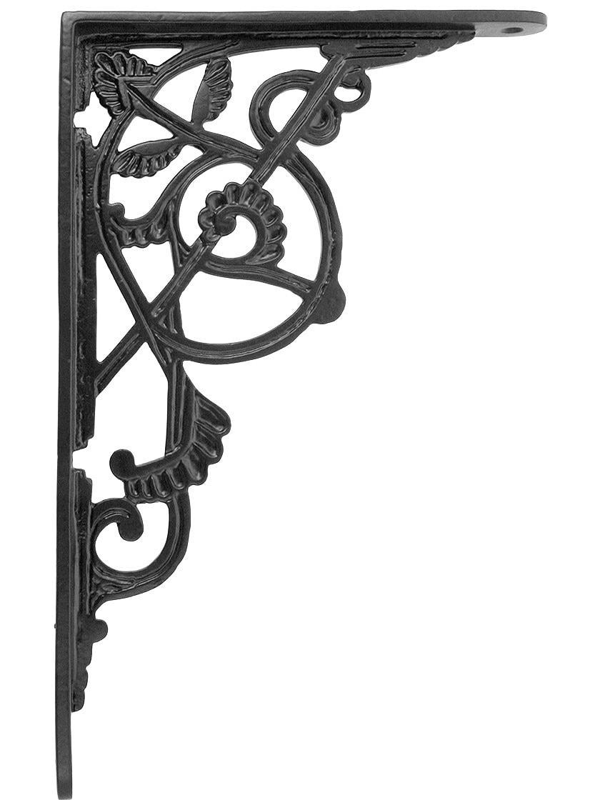 Iron |   Large Victorian Iron Shelf Bracket – 10 7/8″ x 7 1/8″ Iron Iron