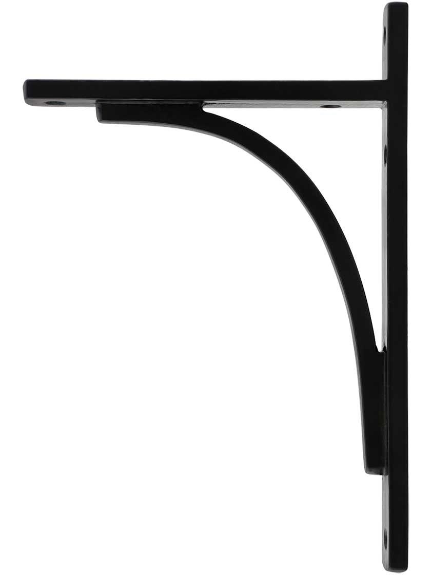 Iron |   Utility Cast-Iron Shelf Bracket – 9 x 6-Inch Iron Antique Iron/Matte Black