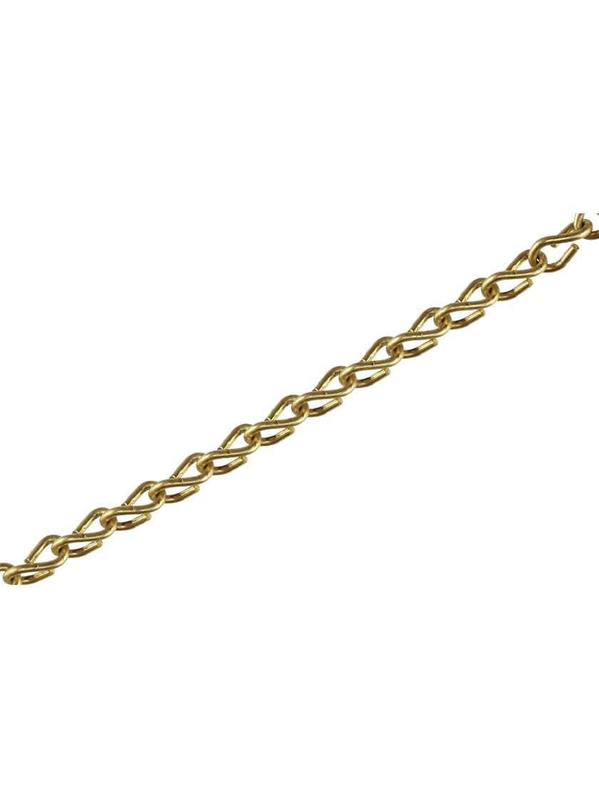 Picture Hanging Cord & Chain |   Solid-Brass Double Jack Picture Chain – #16 Picture Hanging Cord & Chain Picture Hanging Cord & Chain