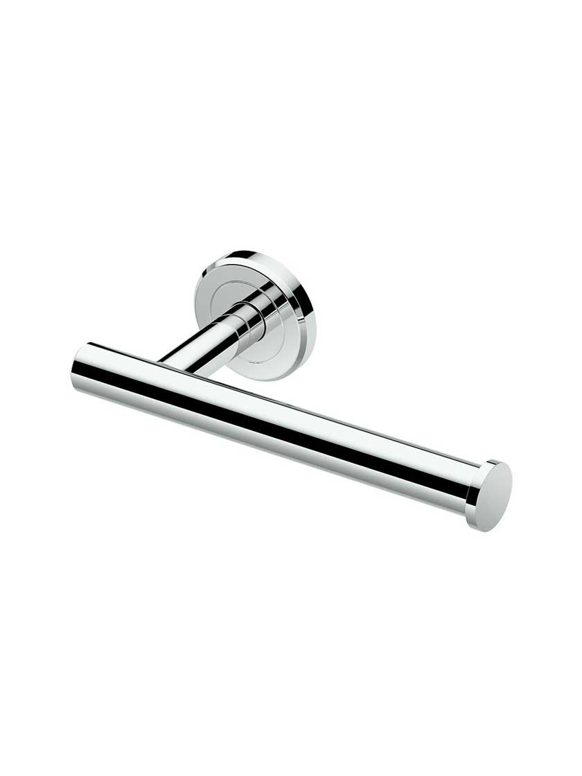 Toilet Paper Holders |   Latitude Euro Toilet-Paper Holder Bath Accents Polished Chrome/Satin Nickel