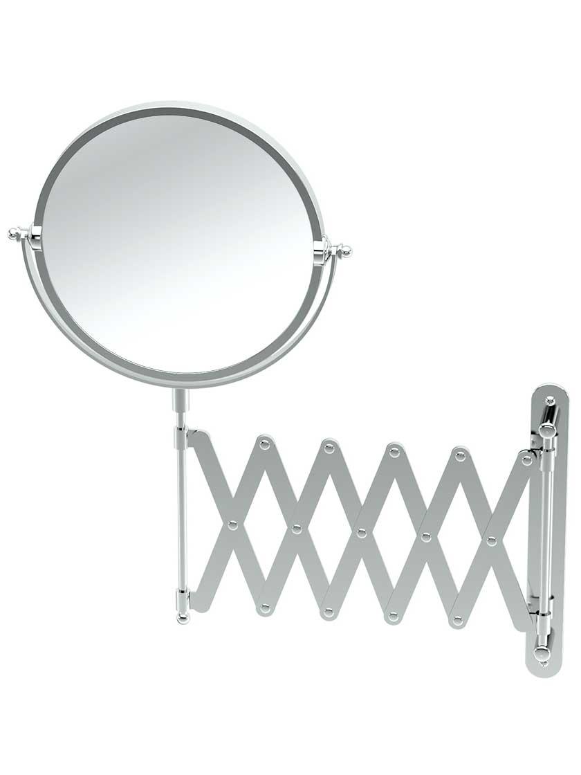 Mirrors |   Retractable Wall-Mount Mirror – 7 1/2″Diameter Home Accessories Mirrors