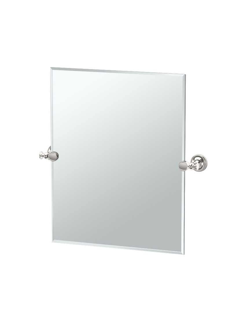 Mirrors |   Tavern Frameless Rectangular Bathroom Mirror – 19 1/2″ x 24″ Home Accessories Mirrors