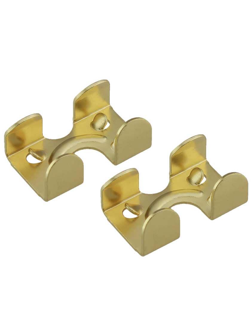 Sash Weights |   Pair of Brass-Plated Cord Clamps – 5/16″ Sash Cord & Chain Sash Cord & Chain